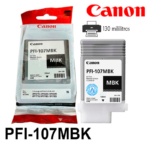 Tinta Canon PFI-107MBK Matte Black 130ML iPF680 iPF685 - Imagen 2