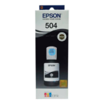 Botella de Tinta Epson T504 (T504120) Negro 127ml