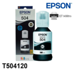 Botella de Tinta Epson T504 (T504120) Negro 127ml - Imagen 2