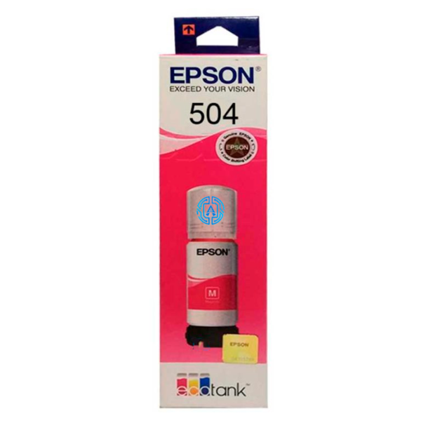 Botella de Tinta Epson T504 (T504320) Magenta 70ml