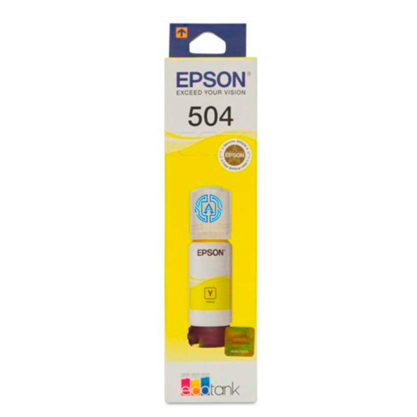 Botella de Tinta Epson T504 (T504420) Yellow 70ml