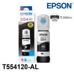 Tinta Epson T554120-AL Negro Pigmentado L8160 Original - Imagen 2
