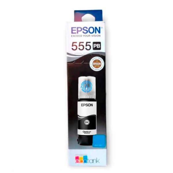 Tinta Epson T555120-AL Negro Foto L8160 Original