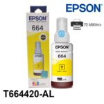 Tinta Epson T664420-AL Yellow L575 Original - Imagen 2