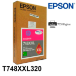 Tinta Epson T748XXL320-AL Magenta WF-6090 Original - Imagen 2