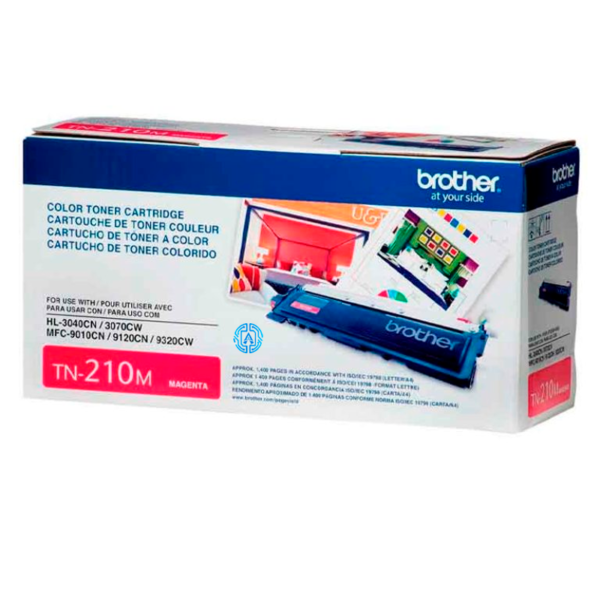 Toner Brother TN-210M Magenta 1,400 paginas
