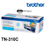 Toner Brother TN-310C Cyan 1,500 paginas - Imagen 2