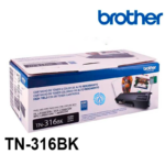 Toner Brother TN-316BK Negro 4,000 pg - Imagen 2