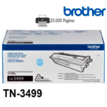 Toner Brother TN-3499 Negro, rendimiento 20,000pg - Imagen 2