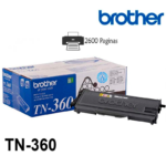 Toner Brother TN-360 Negro 2,600 paginas - Imagen 2