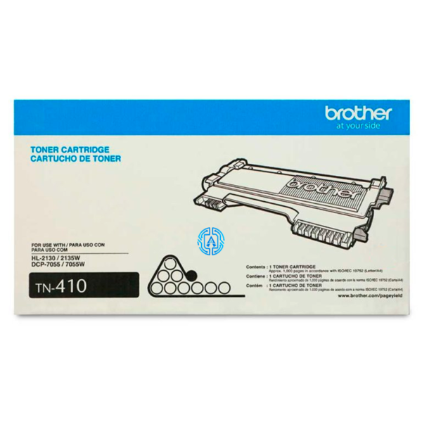 Toner Brother TN-410 Negro 1,000 paginas