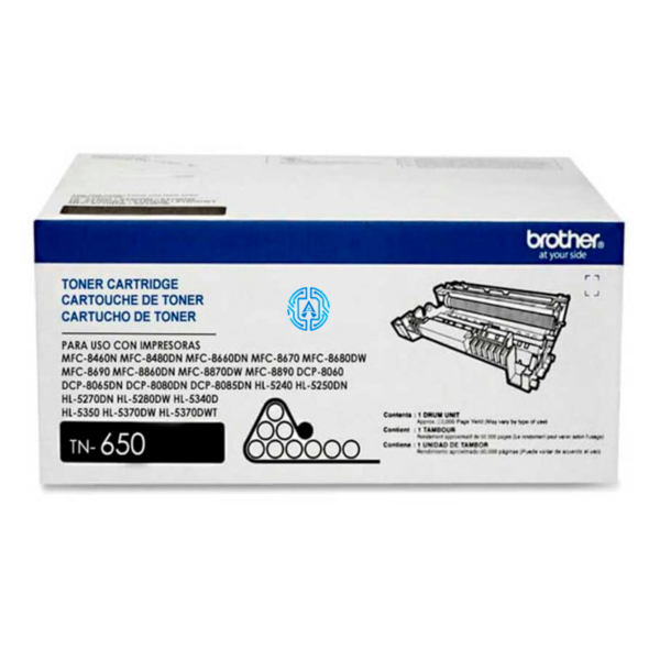 Toner Brother TN-650 Negro 8,000 pag