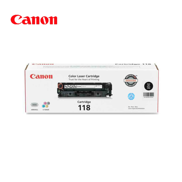 Toner Canon 118 Negro 3,400pag