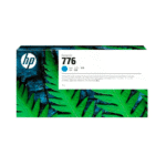 Tinta HP 1XB09A (776) Cyan 1LT