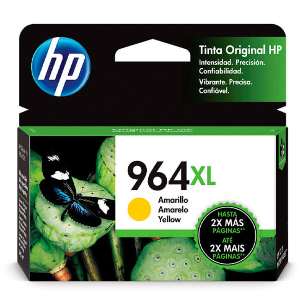 Tinta HP 3JA56AL (964XL) Yellow 1,600 Pag