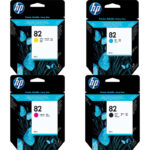 Tinta HP C4913A (82) Yellow 69ML DesignJet 500 - Imagen 3