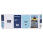 Tinta HP C4934A (81) Light Cyan 680ML DesignJet 5500 - Imagen 2