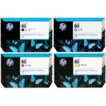 Tinta Hp C4846A (80) Cyan 350ML DesignJet 1050 - Imagen 3