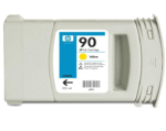 Tinta Hp C5064A (90) Yellow 225ML DesignJet 4000 - Imagen 2