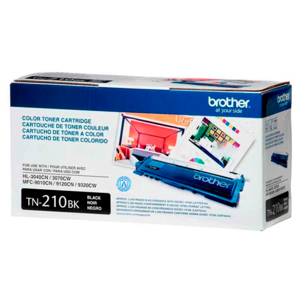 Toner Brother TN-210Bk Negro 2,200 paginas