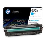 Tóner HP 655A (CF451A) Cyan 10,500 Pag Color LaserJet Enterprise M652dn - Imagen 2