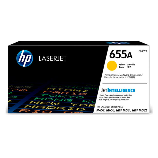 Toner-HP-CF452A-655A-Yellow-10500-Pag.jpg Tóner HP 655A (CF452A) Yellow 10,500 Pag Color LaserJet Enterprise M652dn - Imagen 1
