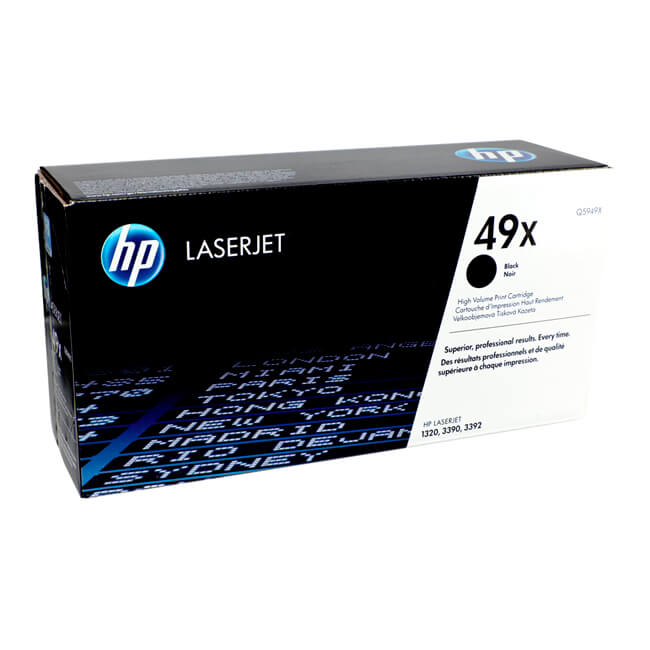 Toner-HP-Q5949X-49X-Negro-6000-Pag.jpg Tóner Hp 49X (Q5949X) Negro 6,000 Pag LaserJet Pro 1320nw - Imagen 1