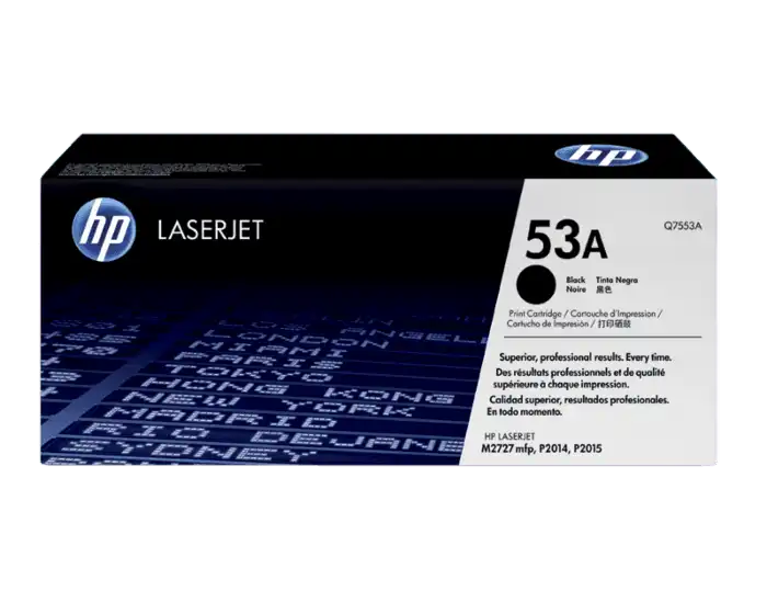 Toner-HP-Q7553A-53A-Negro-3.webp Tóner Hp 53A (Q7553A) Negro 3,000 Pag LaserJet P2014 - Imagen 1