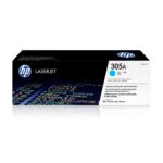 Tóner Hp 305A (CE411A) Cyan 2,600 Pag LaserJet Color M351A