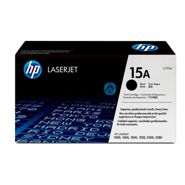 Toner Hp C7115A 15A L.J. 1200 Negro Original