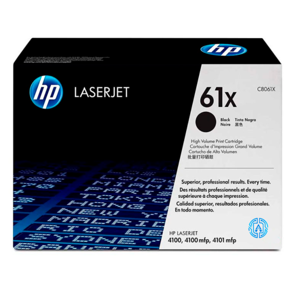 Toner Hp C8061X 61X Negro Original
