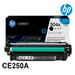 Toner Hp CE250A 504A CP3525 Negro Original - Imagen 2