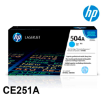 Toner Hp CE251A 504A CP3525 Cyan Original - Imagen 2