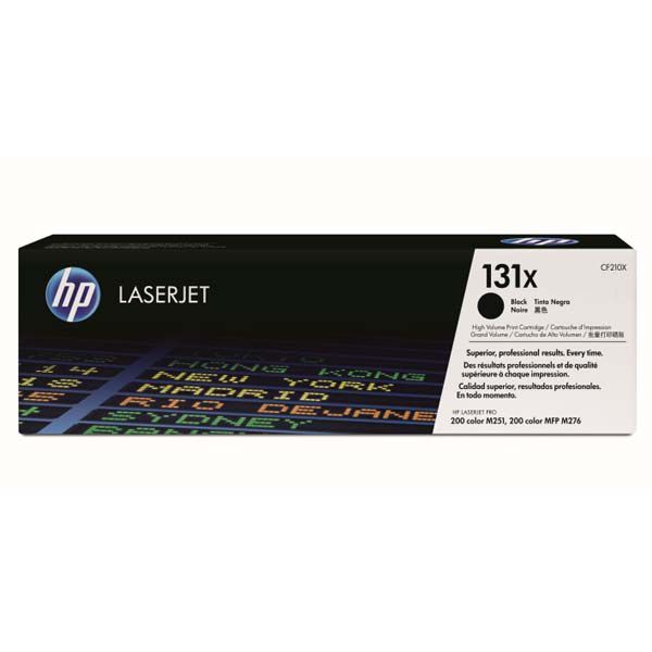 Toner Hp 131X (CF210X) Negro 2,400 Pag