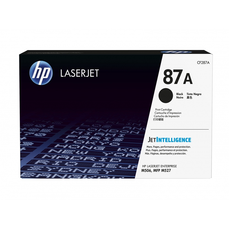 Toner-Hp-CF287A-87A-Negro-9000-P.png Tóner Hp 87A (CF287A) Negro 9,000 Pag LaserJet Pro M506dn - Imagen 1