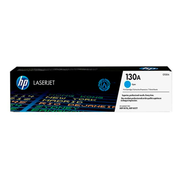 Toner Hp CF351A 130A M176/M177 Cyan Original