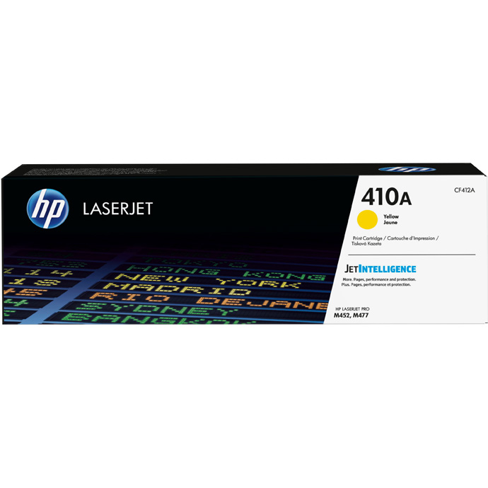Toner-Hp-Lj-410A.jpg Toner Hp 410A (CF412A) yellow 2,300 Pag Color LaserJet Pro M452nw - Imagen 1