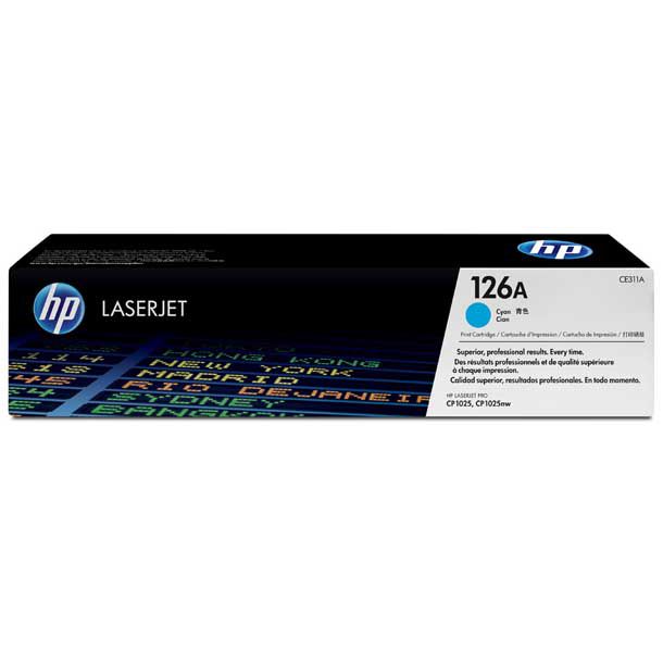 Toner-Hp-Lj-CE311A-126A-Cyan-1000-Pag.jpg Toner Hp Lj CE311A (126A) Cyan 1,000 Pag. LaserJet CP1025nw - Imagen 1