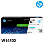 Toner Hp W1450X 145X 3001, 3103 Negro Original - Imagen 2