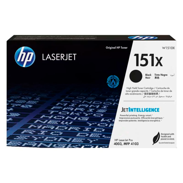 Toner Hp W1510X 151X 4003A Negro Original