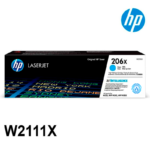 Tóner Hp 206X (W2111X) Cyan 2,450 Pág Color LaserJet Pro M454 - Imagen 2