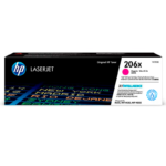 Tóner Hp 206X (W2113X) Magenta 2,450 Pág Color LaserJet Pro M454