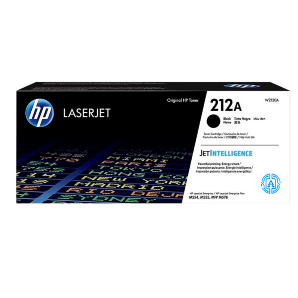Tóner Hp 212A (W2120A) Negro 5,500 Pag Color LaserJet Enterprise Flow MFP M578c