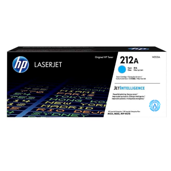 Tóner Hp 212A (W2121A) Cyan 4,500 Pag Color LaserJet Enterprise Flow MFP M578c