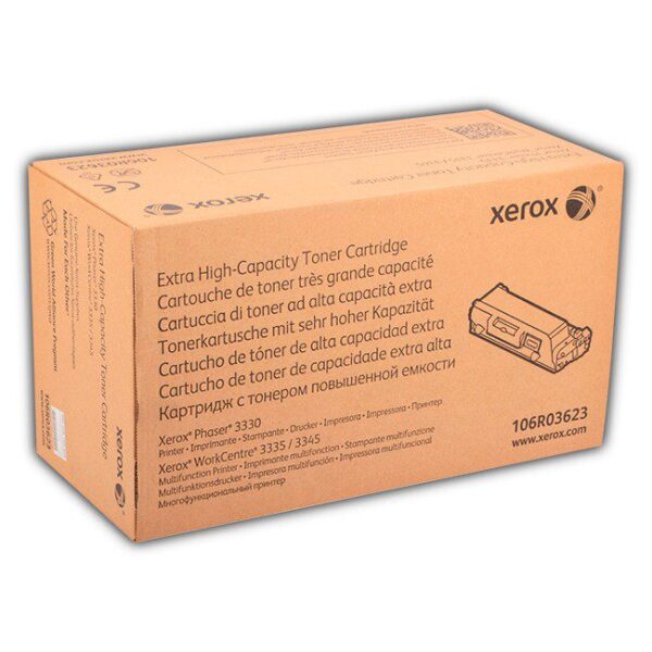Toner Xerox 106R03623 Negro 15,000 Pag 3330 3345