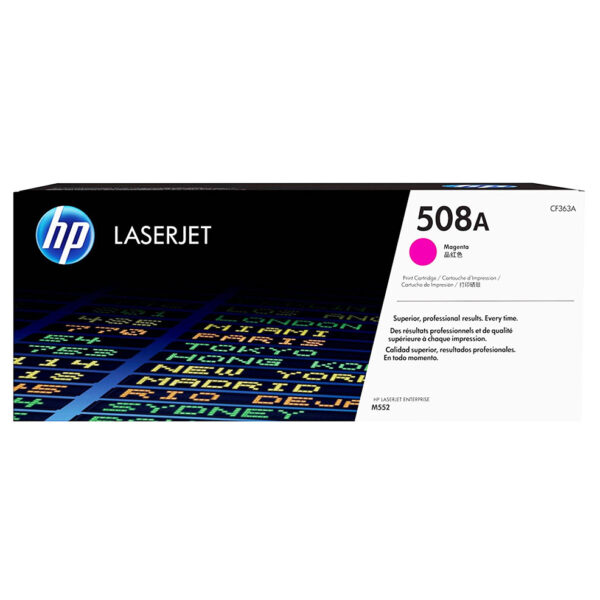 Toner Hp 508A (FC363A) Magenta 5,000 Pag LaserJet Pro M577dn