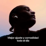 Airpods (4ta Gen) resistente al agua IP54, duración máx. 30 horas con estuche de carga, control táctil, blanco - Imagen 5