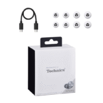 Audífonos Technics True Wireless AZ40M2, 5.5 horas de Reproducción, cancelación de ruido, silver - Imagen 4