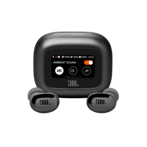 Audífonos bluetooth True Wireless JBL Live Buds 3 resistente al agua IP55, duración máx. 40 horas con estuche, cancelación de ruido, negro