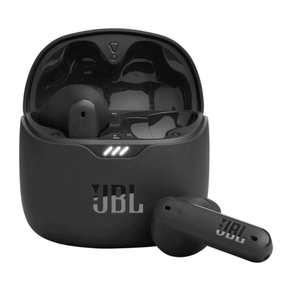 Audífonos bluetooth True Wireless JBL Tune Flex cancelación de ruido, resistente al agua IPX4, duración máx. 32 horas con estuche de carga, negro